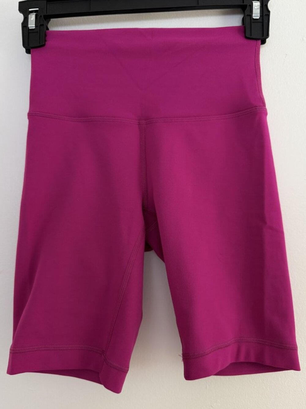 Lululemon Hot Pink Align High Rise Biker Shorts Size 2